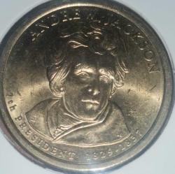 Efemera - AMERİKA  2008   1 DOLAR  HATIRA BAŞKANLIK  Andrew Jackson (1829-1837) - kitantik - kitaLog