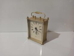 ESKİLERDEN METAL KASA QUARTZ MASA SAATİ