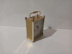 ESKİLERDEN METAL KASA QUARTZ MASA SAATİ