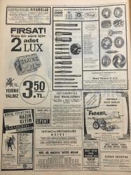 HÜRRİYET GAZETESİ 4 HAZİRAN 1968 YIL :21 SAYI :7220-Coşkun Plak,Genç Osman reklamı-Plak-CHP nin yeni bir kazancı yok -TIP  umduğunu bulamadı -MP oy kaybetti -CKMP ve YTP silindi ---Seçimler AP nin galibiyeti ile sona erdi ---AP:38 CHP :13 MP :1---Milletvekilinin beşini de AP aldı ---Yaralılardan ikisi daha öldü ---15 Yaşındaki kızı ,yanındaki gencin elinden  tecavüz eden polis tutuklandı ---Türkeş :Bağımsızlar arttı Turhan Feyzioğlu üçüncü partiyiz dedi ---Kimler kazandı ? Ankara da Barlas ,Adana da Özlüşen belediye başkanı oldu ---AP :37 CHP :19 GP :3  Bağımsızlar :8 ---Gina Lollobrigida Kızılay ın 100. Yıl Balosu için İstanbul a Gelecek ----Gegiç :3 kupayı rüyalarında görürler dedi ---Milyonerler kulübünde borç milyona dayandı---Göztepe nin yeni Yönetim Kurulu bugün belli olacak ---84 Yıllık İstanbul Erkek Lisesinde 2 Kız Öğrenci İftihar Listesine Geçti ---Kudret suyu akan köyde çocuksuz aile yok --Balkan Rallisinde Tanbay Çifti 17. ---2. Ligde gol krallığı savaşı hızlandı ---