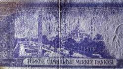 5.EMİSYON 4.TERTİP 500 LİRA ÇİL KONDİSYONDA