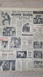 SON SAAT GAZETESİ -- 4 EKİM 1966 -- GAZANFER ÖZCAN VE GÖNÜL ÜLKÜ 'SÜLÜMAN BACANAK ' PROVASINDA ' E. KÖSEOĞLU , TEVFİK GELENBE , ZİYA KESKİNER , SELİM NAŞİT , ŞENİZ GÜZENDOR , ADİLE NAŞİT , GÜLER ALIŞ -- KÜÇÜK SAHNENİN YENİ KURUCUSU M. OFLUOĞLU -- İNGİLTERE DE TİYATRO ŞİRİN DEVRİM --  BEŞİKTAŞ İÇİN EN UZUN GÜN YARIN - K. AHMET , HAYATIMIN OUNUNU UYNYACAĞIM -- LOKOMATİV, GALATASARAY I 85-71 YENDİ VE ŞAMPİYON OLDU -- FAİK HOCA ANTRENÖR OLDU --ROGER VADİM VE JANE FONDA ÇOK MESUDUZ DİYOR -- TARIK BİNAT, ŞEHİR TİYATROLARI -- 181 MUSEVİ MİLLİ SAVUNMANIN TEKLİFİ ÜZERİNE TÜRK VATANDAŞLIĞINDAN ATILDI -- BEYAZ PERDENİN BÜYÜK ANNESİ MARLENE DİETRLEH --