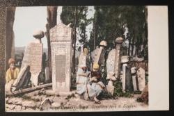 PC.175 İSTANBUL ÜSKÜDAR TÜRK MEZARLARI  OSMANLI DÖNEMİ POSTA KARTI N.26