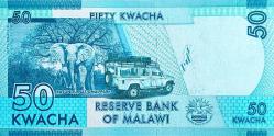 MALAVİ 50 Kwacha, 2020 ÇİL