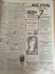 HÜRRİYET GAZETESİ 4 ARALIK 1965 YIL :18 SAYI :6322---Orgnl .Tural :Devlete Karşı Gelenler Affedilemez Dedi ---İzmir Valisi ve Belediye Reisi Grev Gözcülüğü Yapacaklar ---Aciz çocuklar  Devletin  himayesine alınacak ---Menderesin Hostesi Kocasından 800 Lira Nafaka Alacak ---Fakat dün hakimin karşısında kelimei  şahadet  getiremedi ---Kaçakçılık yapan bir Amerikalı yakalandı ---Atlantik Birahanesi Sahibinin Karısı ,Bir Trafik Kazasında Öldü ----Taksitle Fuhuş Müessesesi Kuranları Polis Yakaladı --Vefa -Beykoz İ.Spor -Feriköy ---Fenerbahçe -Galatasaray maçına bir gün kala hazırlıklar bitti ---Ali Sami Yen Stadı Bu Ay Sonunda Açılacak ---Aliki :Benim sırtımdan hepsi milyoner oldu --Leyla Tunca ,bir seks filmi için 40 bin liraya Filiz Akın ın kocası ile anlaştı ---Para ile ehliyet veren trafik komisyonu üyesi yakalandı ---Petro -Kimya nın ilk kısmının  ihalesi yapıldı ---Radyo Programları ---Belediye Heyeti vaitler alarak başkentten  döndü ---Nuri Sesigüzel :En son plaklarını takdim eder --