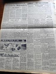 Halkçı Gazetesi - 14 Temmuz 1955 - İstifçilere 48 Saat Mühlet Verildi - Nevzat Atlıg - Karaborsa İzle Mücadele Dair Vali Kemal Aygün'ün Dün Verdiği Mühim Beyanat - Hasan Polatkan İktidarın Mali Politikasını İzah Etti - Doktor Fazıl Küçük'ün Başbakan Adnan Menderes'e Telgrafı - Alman Birliğine Dair Rus Görüşü Açıklandı - Milli Eğitim Bakanı Celal Yardımcı'nın Beyanatı - Halkçı'nın Romanı Bir Ömrün Çilesi Nakleden Selami İzzet Sedes Yazı Dizisi - Köy Enstitüsü Mezunu Öğretmenlerin Yeni Terfi Kanunu - Halk Bankasının Sermayesi 20 Milyon Liraya Çıkarılıyor - Film Muzaffer Tema Bir Ay Hapse Mahkum Oldu - Silviya Halkçı'nın Resimli Romanı - Mahkumlar Cehennemi  Yazan Osman Şan Yazı Dizisi - Siyah Süvari Yazan Valentine Williams Yazı Dizisi - Hüseyin Cahit Yalçın'ın 50 Yıllık Hatıraları Atatürk Devri Yazan Hüseyin Cahit Yalçın Yazı Dizisi - Bravo Muhammer Karaca'ya - Halkçı'nın Hikayesi Renk Değişimi - Genç Takımlar Grup Maçları - Yugoslavya'ya Gidecek Boks Takımının Seçmesi - Yaşar Doğu