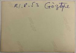 TULUM GİYİNEN VE ŞAPKA TAKIP BİRBİRİNE SARILAN 2 ERKEK KARDEŞ FOTOĞRAFI , 21.08.1953 GÖZTEPE, ORİJİNAL SİYAH & BEYAZ, 10X7 EBADINDA - 1940'LAR, 1950'LER, 1960'LAR ve 1970'LER TÜRKİYE'SİNDEN NOSTALJİK DOĞUM GÜNÜ HEDİYESİ