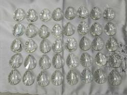 18366-1940 LI YILLAR ŞEFFAF KRİSTAL AVİZE TAŞI **YÜKSEKLİK 5,2 CM ENİ 3,9 CM **ADET FİYATIDIR**