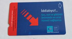 Efemera - Türk Telekom Fuar Tanıtım  Ankesörlü telefon kartı 5 Konturlük - kitantik - kitaLog