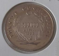 1998 BAKIR-NİKEL ALAŞIMI 500.000 LİRA ATATÜRK PATİNALI 2 EURO İBARELİ DARPHANE BASKISI ORİJİNALDİR RRR1A2 ÇİL ÇOK NADİRDİR