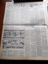Halkçı Gazetesi - 7 Mayıs 1955 - Yozgat Cinayeti Çok Çetin Safhalar Arzediyor - Kiracı Mı Ev Sahibi Mi Galip Çıkacak -  Papaz Makarios Bu Defa İngilizlere Çatıyor - Futbol Federasyonu Başkanı Hasan Polat Faaliyetleri İzah Ediyor - Ali Tetik Atomik Polis Hafiyesi Çizgi Roman - Yosmanın Aşkı Mary Anne Yazan Daphne Du Maurier Yazı Dizisi - Rotary Kulübü İş Ahlakını Yükseltecek - Silviya Halkçı'nın Resimli Romanı - Hüseyin Cahit Yalçın'ın 50 Yıllık Hatıraları Atatürk Devri Yazan Hüseyin Cahit Yalçın Yazı Dizisi - Siyah Süvari Yazan Valentine Williams Yazı Dizisi - Mehmet Akif Bir İslam Şairinin Romanı Yazan Emin Erişirgil Yazı Dizisi - Ankara Radyosunda Birbuçuk Saat Kahkaha - Hem Caz Şarkıcılığı Hem Alaturka Şarkılar Söyleyen Selahattin Özgü Bir Parfümeri Mağazası Açtı - Schiller'in 150. Yıldönümünde Devlet Tiyatromuzda da Bir Anma Töreni Tertip Edildi -  Soprano Atıfet Usmanbaş'ın Zarif Bir Jesti - Mobilgas - Ordu Boks Takımı Almanya'ya Gitti