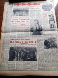 Halkçı Gazetesi - 7 Mayıs 1955 - Yozgat Cinayeti Çok Çetin Safhalar Arzediyor - Kiracı Mı Ev Sahibi Mi Galip Çıkacak -  Papaz Makarios Bu Defa İngilizlere Çatıyor - Futbol Federasyonu Başkanı Hasan Polat Faaliyetleri İzah Ediyor - Ali Tetik Atomik Polis Hafiyesi Çizgi Roman - Yosmanın Aşkı Mary Anne Yazan Daphne Du Maurier Yazı Dizisi - Rotary Kulübü İş Ahlakını Yükseltecek - Silviya Halkçı'nın Resimli Romanı - Hüseyin Cahit Yalçın'ın 50 Yıllık Hatıraları Atatürk Devri Yazan Hüseyin Cahit Yalçın Yazı Dizisi - Siyah Süvari Yazan Valentine Williams Yazı Dizisi - Mehmet Akif Bir İslam Şairinin Romanı Yazan Emin Erişirgil Yazı Dizisi - Ankara Radyosunda Birbuçuk Saat Kahkaha - Hem Caz Şarkıcılığı Hem Alaturka Şarkılar Söyleyen Selahattin Özgü Bir Parfümeri Mağazası Açtı - Schiller'in 150. Yıldönümünde Devlet Tiyatromuzda da Bir Anma Töreni Tertip Edildi -  Soprano Atıfet Usmanbaş'ın Zarif Bir Jesti - Mobilgas - Ordu Boks Takımı Almanya'ya Gitti