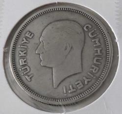 1939 GÜMÜŞ 1 LİRA ATATÜRK DARPHANE BASKISI ORİJİNAL GÜMÜŞ BİR LİRA AAA1B1 NADİRDİR