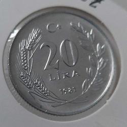 1981 FAO 20 LİRA 16 EKİM DÜNYA BESİN GÜNÜ DARPHANE BASKISI ORİJİNAL HATIRA PARASI ÇİL BBB1EE2 ÇOK NADİR