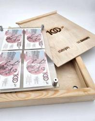 Cumhuriyetimizin 100. Yılı Darphane Baskılı TR100 000151 Seri Numaralı Koleksiyon Değeri olan Hatıra Para Seti