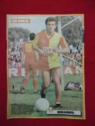Muhammed Altıntaş, Galatasaray - Mini Poster - Güneş Gazetesi - 25x18 cm - Albümden Çıkma - Haliyle