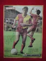 Efemera - Tugay Kerimoğlu, Galatasaray - Mini Poster - Güneş Gazetesi - 25x18 cm - Albümden Çıkma - Haliyle - kitantik - kitaLog