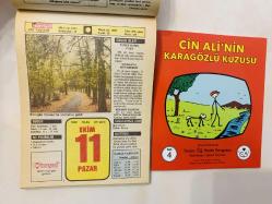 11 Ekim 1992 hediyelik orijinal Hürriyet takvim yaprağı (Cin Ali kitabı hediyeli:)