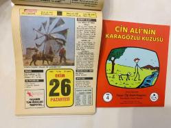 26 Ekim 1992 hediyelik orijinal Hürriyet takvim yaprağı (Cin Ali kitabı hediyeli:)