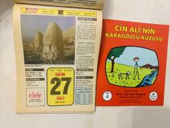 27 Ekim 1992 hediyelik orijinal Hürriyet takvim yaprağı (Cin Ali kitabı hediyeli:)