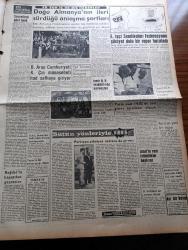Ulus Gazetesi - 1 Ekim 1959 - İkinci Antep Yazan Yakup Kadri Karaosmanoğlu Köşe Yazısı - İhtilal Yazan Bülent Ecevit Köşe Yazısı - Dünkü Basın Davaları - Ulus Gazetesi Aleyhine Açılan Dört Davaya Bakıldı - CHP Genel Sekreteri İsmail Rüştü Aksal'ın CHP Teşkilatına Gönderdiği Tamim - Çiğli NATO Hava Alanı Yanıyordu - Sovyet Başvekili Nikita Kruşçef Pekin'de - Bu Sınıfta 100 Öğrenci Oturuyor - Ankara'da Kaydı Yapılan 400 Lise Öğrencisi Açıkta - Kumsalda Çeviren Bilge Karasu - Mustafa Abdülhalik Renda'nın Ölümü - Mevzu Hukuk Karşısında Demokrat Parti Yazan İhsan Aktürel - Devlet Tiyatroları Açıldı - Osman Bölükbaşı'nın Duruşmasına Devam Edildi - Doğu Almanya'nın İleri Sürdüğü Anlaşma Şartları - Birleşik Arap Cumhuriyeti Komünist Çin Münasebeti Had Safhaya Giriyor - Bütün Yönleriyle Kıbrıs Yazan Doğan Kasaroğlu Yazı Dizisi - Ege İşçi Sendikaları Federasyonu Şikayet Dolu Bir Rapor Hazırladı - Ford'un Yeni Bir Bağışı - Paklar Çamaşır Tozu - Dünya Serbest Güreş Şampiyonası Bugün Saat 16 da