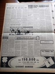 Ulus Gazetesi - 3 Kasım 1959 - Şa Şa Şa Triumvira Yakup Kadri Karaosmanoğlu Köşe Yazısı - Değerli Sanatkar Halide Pişkin Toprağa Verildi - İstanbul Üniversitesi Rektörü Sıddık Sami Onar İlim Siyasetin Emrinde Değildir Dedi - Ankara Ve İstanbul Üniversiteleri Açıldı - İsmet İnönü Ve İsmail Rüştü Aksal Osman Bölükbaşı'nı Ziyaret Etti - Kıbrıs'ta İhtilaf  Konusu Olan Anayasaya İçin Çalışmalara Başlandı - Maden İşçileri Sendikası - Uluslararası Dolandırıcı Bruno Przetak Hakkında 7 Kişi Daha Dün Savcılığa Müracaat Etti - Milli Türk Talebe Birliği Kongresinde Tartışmalar - Nükleer Silah Denemelerinin Durdurulması - Gölbaşında Amerikan Şirketinde Çalışan 550 Türk İşçi Toplu Halde İşten Çıkarıldı - Amerikan Şirketi Tarafından İşten Çıkarılan 550 İşçinin 350'si Sessiz Gösterisini Polis Dağıttı - Kumsalda Çeviren Bilge Karasu Yazı Dizisi - Başlar Ve Ayaklar Yazan Salahattin Hakkı Esatoğlu - Sahne Yazan Metin And - Emil Galip Sandalcı - Fas'taki Amerika'nın Üslerinin Tahliyesi -Rockfeller Tesisi