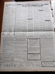 Ulus Gazetesi - 3 Kasım 1959 - Şa Şa Şa Triumvira Yakup Kadri Karaosmanoğlu Köşe Yazısı - Değerli Sanatkar Halide Pişkin Toprağa Verildi - İstanbul Üniversitesi Rektörü Sıddık Sami Onar İlim Siyasetin Emrinde Değildir Dedi - Ankara Ve İstanbul Üniversiteleri Açıldı - İsmet İnönü Ve İsmail Rüştü Aksal Osman Bölükbaşı'nı Ziyaret Etti - Kıbrıs'ta İhtilaf  Konusu Olan Anayasaya İçin Çalışmalara Başlandı - Maden İşçileri Sendikası - Uluslararası Dolandırıcı Bruno Przetak Hakkında 7 Kişi Daha Dün Savcılığa Müracaat Etti - Milli Türk Talebe Birliği Kongresinde Tartışmalar - Nükleer Silah Denemelerinin Durdurulması - Gölbaşında Amerikan Şirketinde Çalışan 550 Türk İşçi Toplu Halde İşten Çıkarıldı - Amerikan Şirketi Tarafından İşten Çıkarılan 550 İşçinin 350'si Sessiz Gösterisini Polis Dağıttı - Kumsalda Çeviren Bilge Karasu Yazı Dizisi - Başlar Ve Ayaklar Yazan Salahattin Hakkı Esatoğlu - Sahne Yazan Metin And - Emil Galip Sandalcı - Fas'taki Amerika'nın Üslerinin Tahliyesi -Rockfeller Tesisi