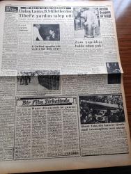 Ulus Gazetesi - 11 Eylül 1959 - Demokrat Parti İktidarı Ve Mesuliyet Hissi Yazan Yakup Kadri Karaosmanoğlu Köşe Yazısı - CHP Genel Başkanı İsmet İnönü Bugün Ankara'da Olacak - CHP'liler Her Yerde Hürriyet Hürriyet Sesleriyle Karşılanıyor -  CHP Genel Sekreteri Kasım Gülek Demokrat Parti'yi Anlamış Olan Millet Artık Hükmünü Vermiştir - Muş Varto'da Şiddetli Deprem - Para Fonu Heyeti Tavsiyede Bulundu - Kıbrıslı Rumlar Makarios Aleyhinde Nümayiş Yaptı - Bella'nın Ölümü Yazan Georges Simenon Yazı Dizisi - Bir Yargıcı Cinsi Sapık Çocuk Soydu - Dalay Lama Birleşmiş Milletlerden Tibet'e Yardım Talep Etti - Devrim Ocağının Bir İsteği - Türkiye Şeker Fabrikaları A.Ş Teknik Müşaviri Ahmet Yolaç Dün Hazin Bir Törenle Ebedi İstirahatgahına Tevdi Olundu - Gönül Yazar Majestik'te - Ankara'da Milli Lig Yarın Başlıyor -  Caspel Takımı Mithatpaşa Stadında Fenerbahçe İle Maç Yapmak Üzere Bugün İstanbul'a Geliyor - Milli Güreşçiler Celal Atik Mustafa Dağıstanlı Abdullah Saraç - Mustafa Kurt -Caterpillar