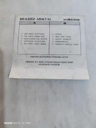 MUAZZEZ ABACI 83 SEVDİKLERİNİZLE SADECE KARTONET