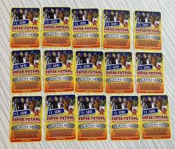 Süper Futbol Yerli-Yabancı Futbolcu Oyun Kartları 15 Farklı