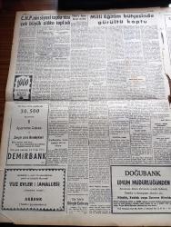 Ulus Gazetesi - 27 Ocak 1956 - Barbarlık Sözü Niçin Yazan Hüseyin Cahit Yalçın Köşe Yazısı - Milli Eğitim Bütçesinde Gürültü Koptu - Üniversite Muhtariyeti Dolayısıyla Gazetelere Çirkin İsnatlar Savruldu - Fransız Kabinesi İçin Guy Miller'le Vazife Verildi - Jandarmalar Dayak Atmaya Devam Ediyor - Çıplak Kadınları Seyfettiren Terzi - Avam Kamarasında Kıbrıs İşi Görüşüldü - Milletin Derdini Yazması İçin Kasım Gülek'e Kalem Verildi - Bağdat'ta 3 Suikastçı Mahkemeye Verildi - Kazım Karabekir Dün Bir Törenle Anıldı - 1956 Bütçe Gerekçesi Yazan Namık Zeki Aral Köşe Yazısı - Olgunluğumuzun Panoraması Yazan Şinasi Nahit Berker - Kasım Küfrevi'nin İzahatı - Demirbank - Akbank - İstanbul Ankara Radyosu Programı - Ankara Sinemalar Programı - Kıbrıs Hakkında Beyanat Yazan Ahmet Şükrü Esmer Köşe Yazısı - Silviya Sevimli Model Çizgi Roman - Baykara Altın Küre Çizgi Roman - Kış Olimpiyatları Cortina'da Başladı - Fenerbahçe Basketçileri Ankara'ya Geliyor - Kadın Saç Tuvaletleri Müsabakası