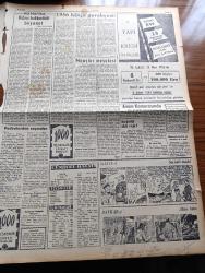 Ulus Gazetesi - 27 Ocak 1956 - Barbarlık Sözü Niçin Yazan Hüseyin Cahit Yalçın Köşe Yazısı - Milli Eğitim Bütçesinde Gürültü Koptu - Üniversite Muhtariyeti Dolayısıyla Gazetelere Çirkin İsnatlar Savruldu - Fransız Kabinesi İçin Guy Miller'le Vazife Verildi - Jandarmalar Dayak Atmaya Devam Ediyor - Çıplak Kadınları Seyfettiren Terzi - Avam Kamarasında Kıbrıs İşi Görüşüldü - Milletin Derdini Yazması İçin Kasım Gülek'e Kalem Verildi - Bağdat'ta 3 Suikastçı Mahkemeye Verildi - Kazım Karabekir Dün Bir Törenle Anıldı - 1956 Bütçe Gerekçesi Yazan Namık Zeki Aral Köşe Yazısı - Olgunluğumuzun Panoraması Yazan Şinasi Nahit Berker - Kasım Küfrevi'nin İzahatı - Demirbank - Akbank - İstanbul Ankara Radyosu Programı - Ankara Sinemalar Programı - Kıbrıs Hakkında Beyanat Yazan Ahmet Şükrü Esmer Köşe Yazısı - Silviya Sevimli Model Çizgi Roman - Baykara Altın Küre Çizgi Roman - Kış Olimpiyatları Cortina'da Başladı - Fenerbahçe Basketçileri Ankara'ya Geliyor - Kadın Saç Tuvaletleri Müsabakası