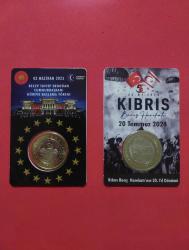 YIL SONU KAMPANYASI 2'Lİ SET FOLDERLİ 1 ADET KIBRIS BARIŞ HAREKATININ 50.YIL ve 1 ADET FOLDERLİ 2023 GÖREVE BAŞLAMA