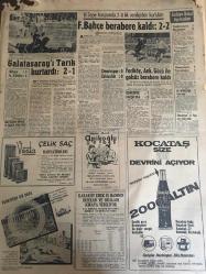 HÜRRİYET GAZETESİ  12 ARALIK 1966 YIL :19 SAYI :6690---KISMET Fiji de şiddetli bir  tayfuna yakalandı ---Eşkiya HAKİMO  okulu boşalttırıp 3 gün 3 gece düğün yaptı ---Bu yıl büyük tayfunlar olacak  --- Gazetemizin kurucusu Sedat Simavi yi andık--- Bina vergisine büyük ölçüde  zam yapılacak ---Müesseselerin sıhhi yönden kontrolleri yetersiz görüldü ----Suni bacak  takıldıktan 24 saat sonra yürüdü ---İnanç Film : Hamdi  Karahafız -Orhan Doğuştan ---Yerli Filmler ---Fenerbahçe berabere  kaldı : 2-2 ---Galatasaray ı Tarık kurtardı : 2-1---Demirspor :0 Eskişehir :0 ---Feriköy ,Ank.Gücü ile golsüz berabere kaldı ---Trakya da 2 benzin istasyonunu soyanlar Adana  da yakalandı---Yuvayı dişi kuş yapar ---Nihayet Elizabeth Taylor la Marlon Brando Bir Araya Geldiler ---