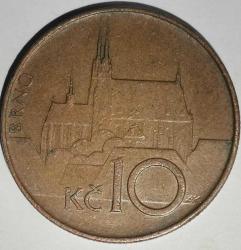 ÇEKOSLAVAKYA 1993  10 KORUN