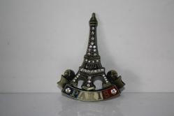 Eyfel Kulesi Paris Fransa Buzdolabı Mıknatısı 3D Metal El Yapımı Hatıra  BUZDOLABI MİKNATISI   MAGNET  DOLAP SÜSÜ    (KÜÇÜK RAF