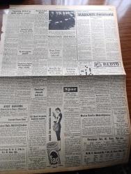 Yeni İstanbul Gazetesi - 13 Kasım 1958 - İnanmayınız Yazan Habib Edib Törehan Köşe Yazısı - Demokrat Parti Meclis Grubunda Bugünkü Seçimler - Yunanistan EOKA'ya NATO Silahları Veriyor - Makarios'un Peyklere Uğruyor - Türk Jet Uçakları Suriye Sınırını İhlal Etmiş - Amerika'nın Bağdat Paktı Devletleriyle Askeri İşbirliği - Ürdünlüler Suriye'ye Yürüyormuş - 30 Yıl Önce Yazar Gündüz Aka İle Yapılan Mülakat - Washington Rusya'yı Şiddetle İtham Etti - 14. Louis'in Aşkları Yazan Louis Bertrand Yazı Dizisi - Belediye Zeytinyağı Satışına Başladı -  Kerküklü Türkler Çok Zor Durumda - Ankara Hilton İçin Bir Soru Önergesi - İtalya'ya 500 Tonluk Tütün Satıldı - Ak'la Kara 3000 Yılında Karikatür - Hayalet İtfaiyeci Çizgi Roman - Soprano Maria Callas Bu Sefer De Metropolitan Operası İle Bozuştu - Toprak Ofisi Gıda Stoku Yapacak - Polis Romanı Madamın Pansiyonu Yazan İsmet Yenisey Yazı Dizisi - Ankara İstanbul Teknik Üniversite Radyosu Programı - Beşiktaş Real Madrid Maçı Bu Gece Barnabeu Stadında