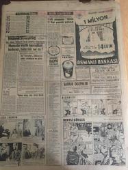 HÜRRİYET GAZETESİ 1 EKİM 1966 YIL :19 SAYI :6618---Bin Türk İsveç te Perişan Durumda --- Genel Kurmay Cemal Tural Londra da sert bir  beyanat verdi : Kıbrıs ı şöyle bir tutsak elimizde kalır ---İki Fransız turistine tecavüz  olayı ile ilgili olarak  aynı yerde  EOKA lideri GRİVAS ın benzeri yakalandı ---B.B Eski sevgilisi ile film çeviriyor ---Pipe -Line  inşaatındaki  kanunsuz greve dün 80 işçi daha iştirak etti ---Polis tarafından aranılan bir Alman Mühendis  motor çalıp Sisam a kaçtı ----Casuslar ,NATO sırlarını kukla ile  Doğu ya geçirdi ---Spayiç :Beşiktaş tur atlayabilir ---Kadın ve içki hususunda  sakın ifrata kaçmayın ---Galatasaray -I.Spor bugün hususi maç yapacak ---Anne Koçyiğit :Nilüfer  benim eserim olacak ---Kötü günümde beni unutan  Yılmaz ı asla  affetmem ---Kıbrıs ta Türk köylerindeki  abluka kaldırıldı ---Atatürk le Lenin i mukayese  eden talebe beraet etti ----