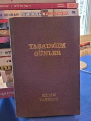 Yaşadığım Günler - İmzalı - Ciltli - 1. Baskı