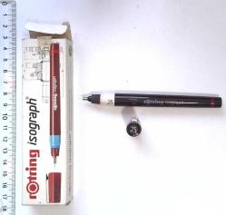 Rotring Isograf Rapido kalemi, Hiç Kullanılmamış