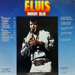 ELVIS PRESLEY MOODY BLUE 1977 LP.