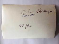 Türkan Şoray'ın Orijinal Siyah & Beyaz Fotoğrafı, Rüçhan Adlı ile yemek masasında - 1980'li Yıllardan - 18 x 12 cm Ebadında