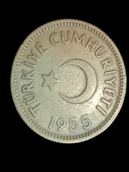 1955 25 Kuruş Ters