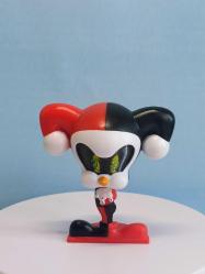Looney Tunes Tweety DC Justice League Batman Harley Quinn Kostümünde Tweety - Gözler Hologramlı Burger King Oyuncak Figür 2023