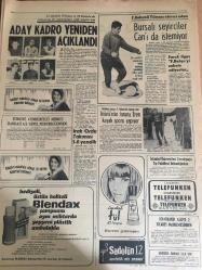 HÜRRİYET GAZETESİ 29 MART 1968 YIL :20 SAYI :7153-- Makarios ikili görüşmeler B.M ye  bağlayıp oyun yapmak istiyor .---Baskı önlenmezse bağımsız Türk Devleti ilan edilecek ---Gümrük -Tekel Bakanı :Yurda kaçak otomobil sokuluyormuş ---6 Kişinin katili azılı Şaki Özbay dün yakalandı ---Agop Mursailoğlu Yurda Getirildi ---Fakat satmaya götürürken yakalanan silah imalcisi boşa emekler ve 15 bin lira dedi --- Uzaya çıkan ilk insan :Gagarin öldü ---Mahkemeden çıktıktan sonra minibüste kıstırdığı karısını öldürdü ; dostunu ağır yaraladı ---Yugoslavya erkekliği kamçılayan özel  su ihraç ediyor ----Aday kadro yeniden açıklandı --Bursalı seyirciler  Can ı istemiyor ---Irak Ordu Takımı 1-0 yendik ---İnönü nün torunu Eren kayak sporu yapıyor ---Büyük Katliam : Kürk manto için haftada 42 bin fok yavrusu vahşice öldürülüyor ---Yugoslav Başbakanı Bugün Ankara da --