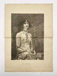 [YEŞİL ÜLKE YENİ ZELANDA'DAN MANİSA'YA: OSMANLI ENTELİJANSİYASININ ÜTOPYASI] Yeşil Yurt. [Servet-i Fünûn: Journal Illustre Turc Paraissant Le Jeudi, Constantinople, Sayı 418, Cilt 15]. Direktör: Ahmed İhsan