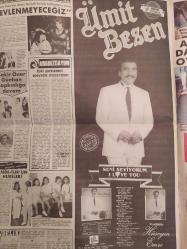Haftanın Sesi Haftalık Magazin ve Siyasi Aktüalite Gazetesi - 1 Ağustos 1986 - Sayı:31 - İbrahim Tatlıses'in son sevgilisine annelik operasyonu - Müjde Ar - Ahu Tuğba-  Serpil Çakmaklı - Hülya Avşar - Süt Kralı Deniz Akbulut'a 33.5 milyarın hesabı soruluyor - Güngör BAyrak ile keyifli bir gece - Semra Özal menajer tuttu - Ayşen Cansev'in vergi defterine el konuldu - Asım Ekren - Kamil Sönmez - Zeynep Özal'dan gizlenen fotoğraf - Kanser dişiliğinizi tehdit ediyor - Her diş bağımsız bir organdır - Bu ödüller onları huzura kavuşturacak - ŞErif Yüzbaşıoğlu - Çiğdem Talu - Bir galadan insan manzaraları - Biz Siz Onlar - Çok özel bir gece - Gülay Yalçınkale - Saliha Tüzbük - Sadık Karamanoğlu - Selim Tüzbük - Unutamadığım 3 kadın - Bulmaca - Ateş Falı - Ah sUzan - Rüçhan Arık - Ümit Besen - Muazzez Abacı - Hasan Heybetli - Şakir Öner Günhan - Harika Avcı - Sermet Serdengeçti - Hadi Çaman - Cemal Gencer - Nilgün Ersoy fotoğraf ve haberi - Gazete tam değildir sadece 10 Sayfası mevcuttur