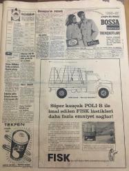 HÜRRİYET GAZETESİ 26 KASIM 1966 YIL :19 SAYI :6674--Bir Alman Komiseri Dün Münih te 3 Türkü Vurdu ---107 Gün süren yolculuğun tadını çıkarmak için herkes bir sevgili buluyor ---İnönü ,Bayan Demirel e mandalina ikram ederken  kabuklarını bile soydu ---Grevciler Akdeniz Fabrikası sahibinin arabasını taşa tuttu ---Düzce cinayeti ile ilgili bir şahıs  nezarete  alındı ---MP Mebusları Meclisi Terk Etti ---Dolmuşlar rasgele indirme ve bindirme yapamayacak ---Kuzey İtalya da selden yeniden can kaybı oldu ---Gegiç :Altay ı yenmemiz normal dedi --Özcan a Almanlar Talip Oldu ---Galatasaray Ankaragücü ile oynuyor ---Hacettepeli Onursal ın alçıya alınan ayağını arkadaşları  imzalıyor ---I Corvi Gözde Gruplar Arasına Girdi ---Artık pazarları evimizde olacağız --Elimiz  böğrümüzde evde koca bekliyoruz ---Nuran Aksoy çok dertli --Günde bin kişi intihar ediyor ---Kızına tecavüz etmek isteyen genci öldürdü ---Teknikerler için karar pazartesiye  veriliyor --