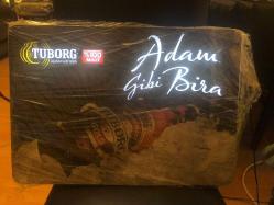 TUBORG BİRA  IŞIKLI TABELA