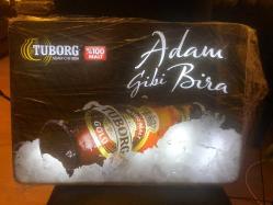 TUBORG BİRA  IŞIKLI TABELA